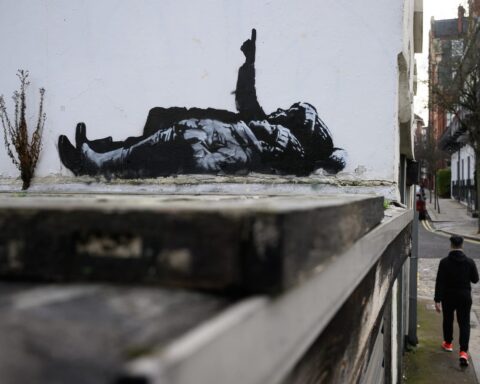 Banksy's New Mural Sends Poignant Holiday Message