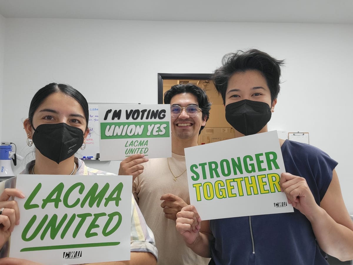LACMA Employees Secure Union Representation with AFSCME