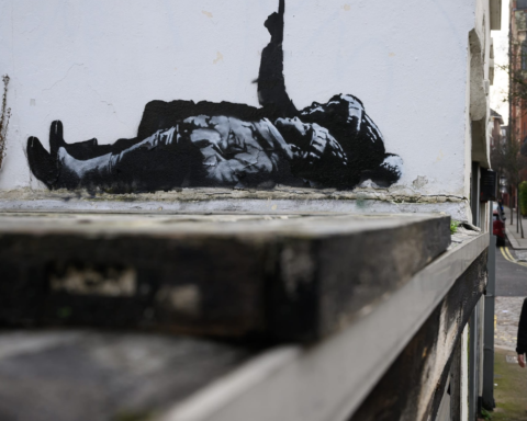 Banksy's Poignant Christmas Mural Highlights Child Homelessness