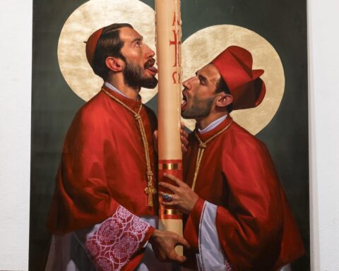 Controversial Art Exhibit in Mexico Depicts Queer Clergy, Provokes Outrage
