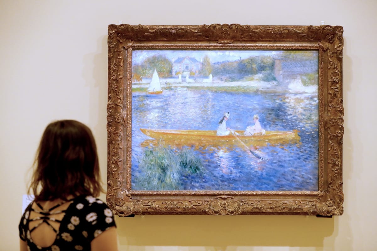 Study Reveals Art Viewing Benefits for Nervous System Health