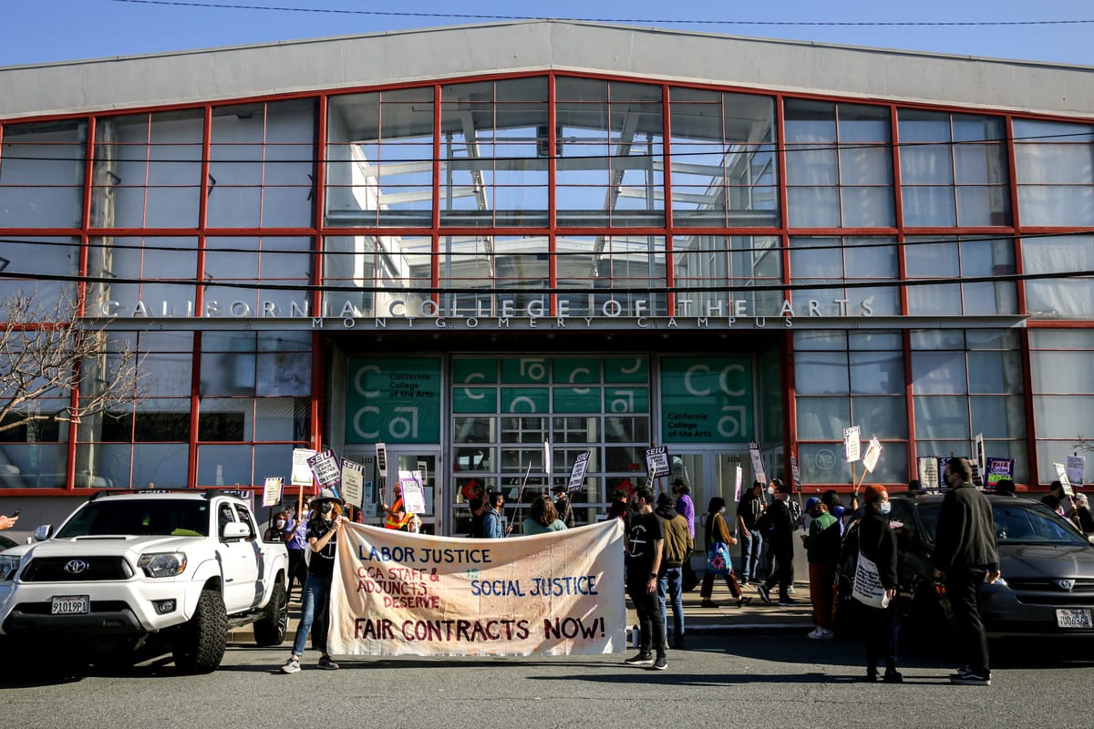 Tech Wealth Overlooks Struggling San Francisco Art School