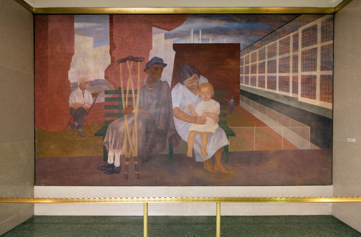 Campaign to Preserve New Deal-Era Murals Amid Federal Building Sale