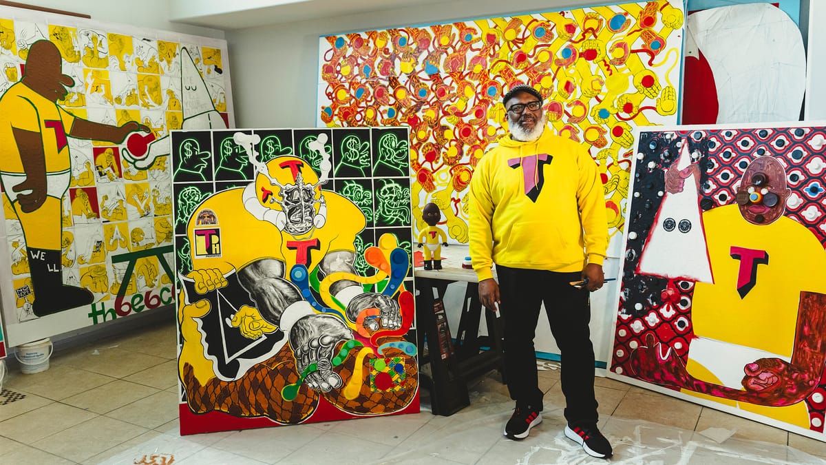 Skirball Cultural Center Hosts Dialogue Between Trenton Doyle Hancock and Philip Guston