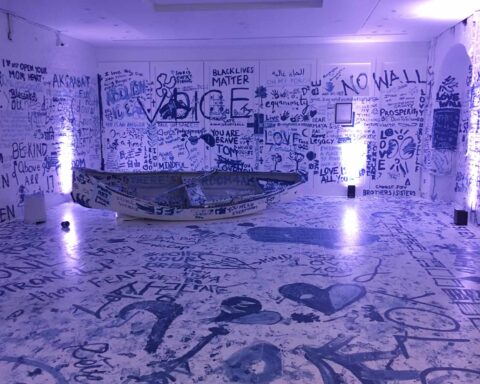 Yoko Ono's Refugee Boat Installation Ignites Dialogue on Immigration