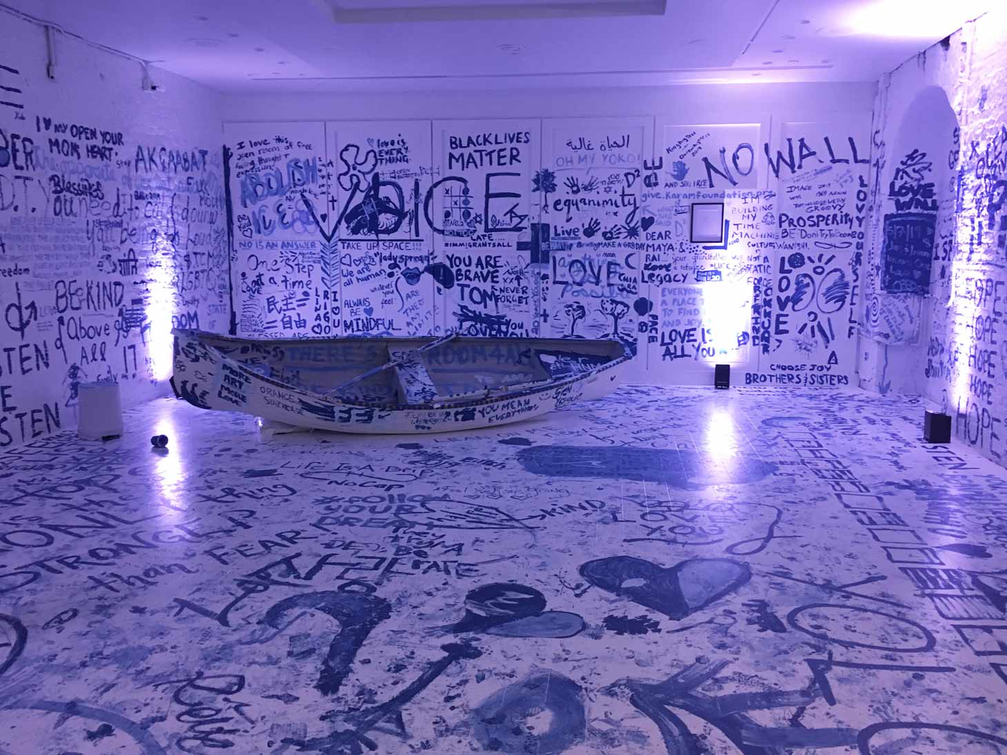 Yoko Ono's Refugee Boat Installation Ignites Dialogue on Immigration