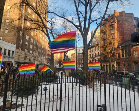 NYC Politicians Resist Trump, Reinstating Pride Flag at Stonewall
