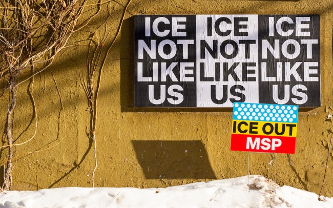 Erik Brandt on the Impact of His Notable ICE OUT MSP Protest Designs