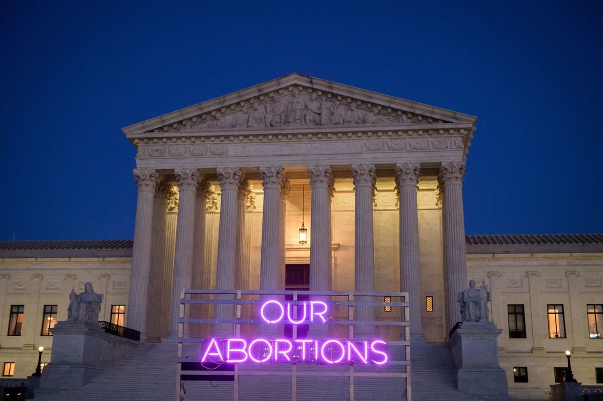 Public Artwork Highlights Abortion Rights Amid Supreme Court Case