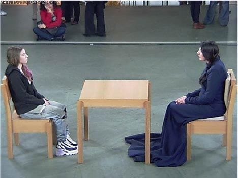 Marina Abramović's Chair Gains a Twitter Presence