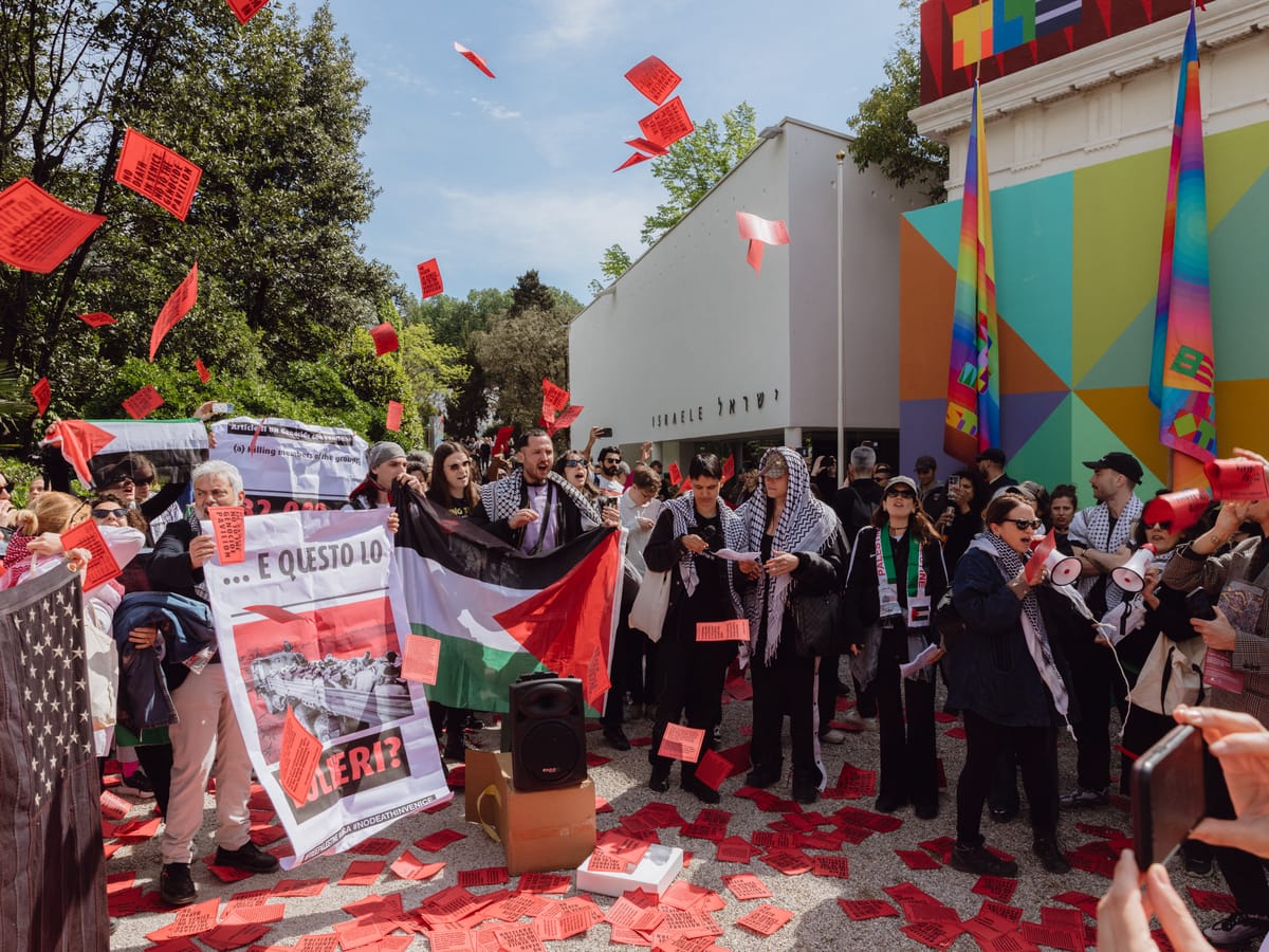 Artists Call for Israel's Exclusion from Venice Biennale