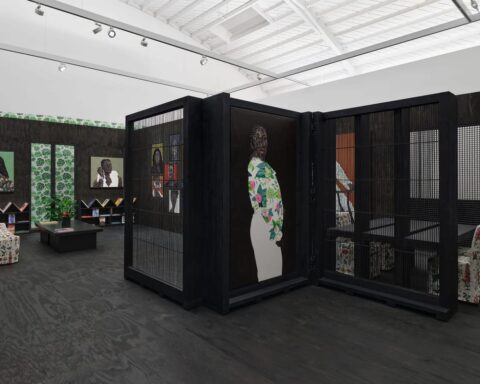 Amoako Boafo Transports His Creative Space to Los Angeles