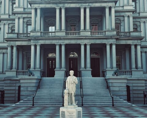 Trump Installs Controversial Columbus Statue Near White House