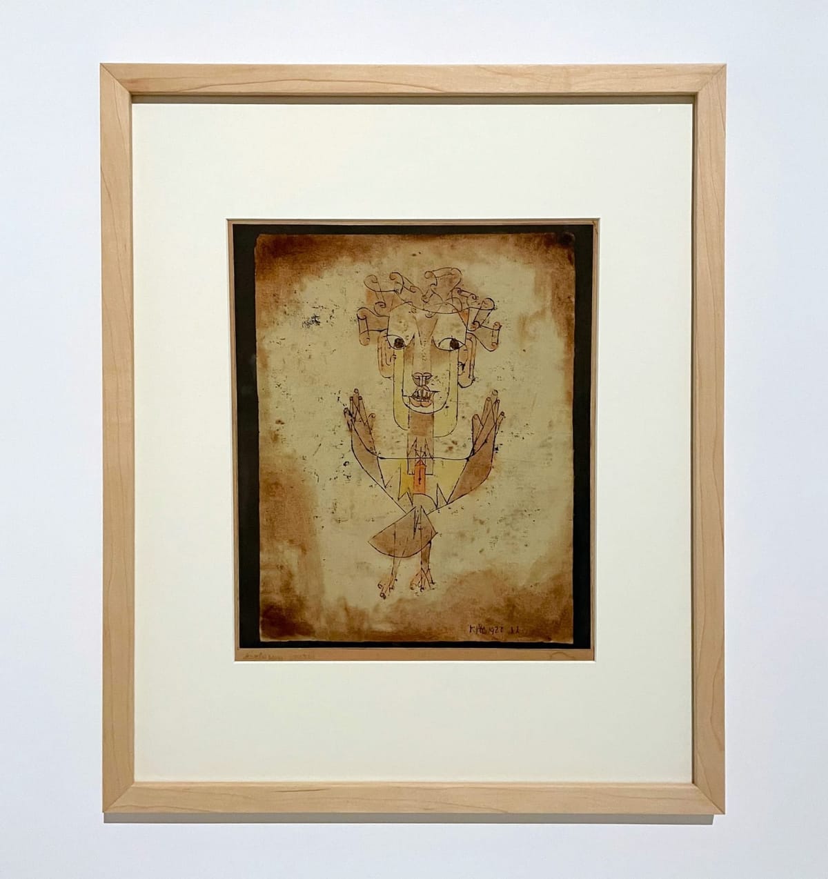 Paul Klee's Angelus Novus: A Symbol of History and Persecution