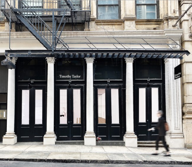 Timothy Taylor to Shut Down New York Gallery