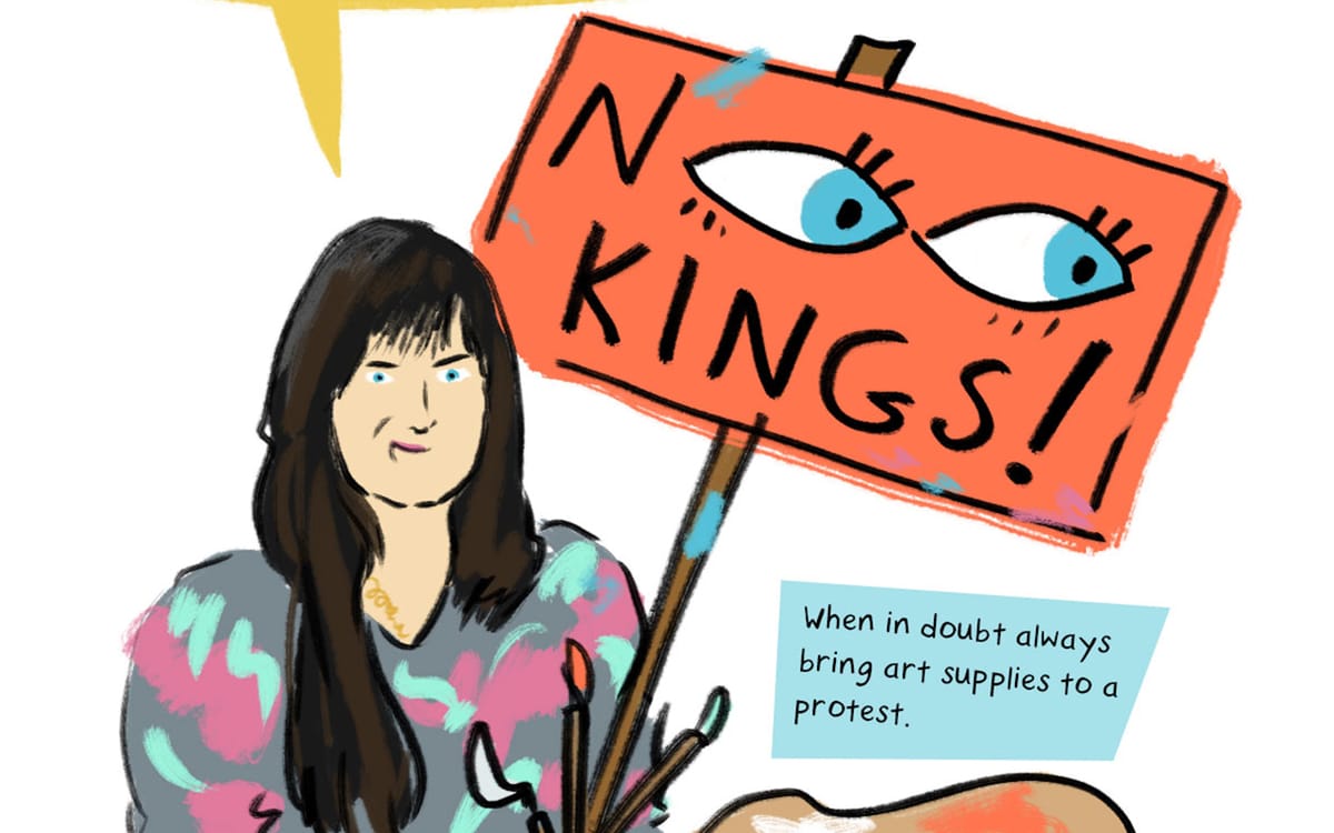 Creating an Impactful No Kings Protest Sign