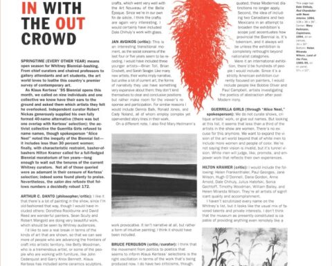 Revisiting the 1995 Whitney Biennial