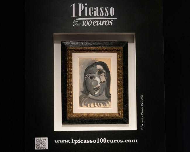 Paris Resident Wins $1.2 Million Picasso in Charity Raffle for $120