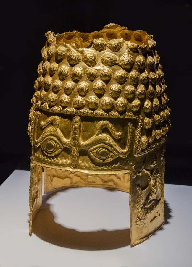 Recovered: Ancient Gold Helmet Stolen with Explosives from Dutch Museum