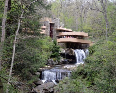 Restoration Revives Frank Lloyd Wright's Fallingwater with New Roof