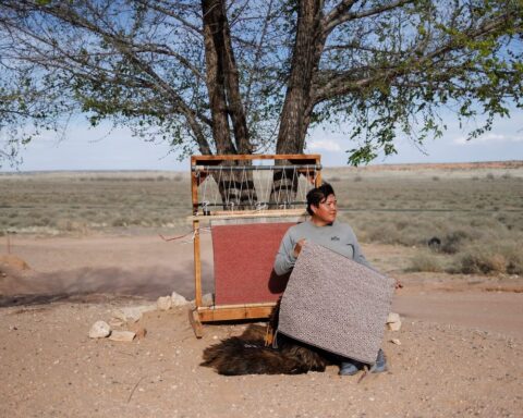 Nikyle Begay Revives Traditional Diné Weaving Techniques