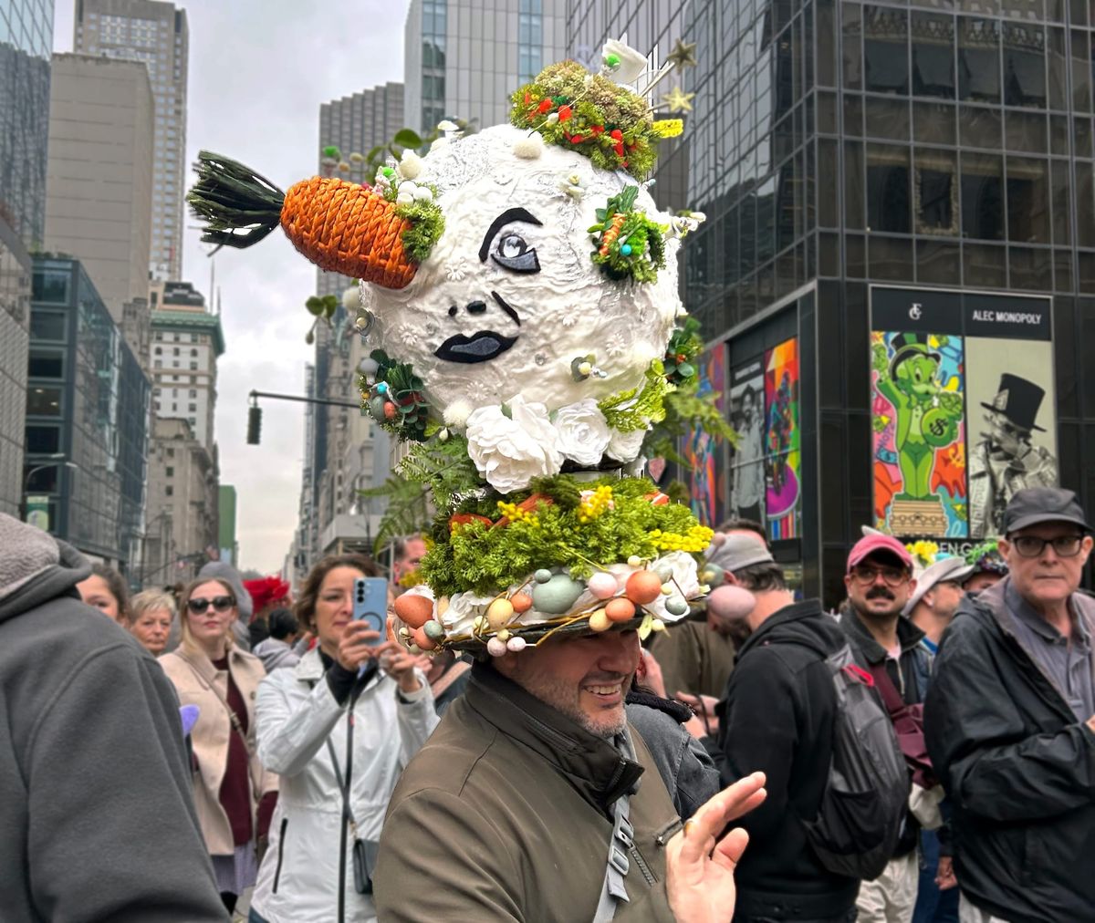 New Yorkers Flaunt Extravagant Headwear at Easter Bonnet Celebration