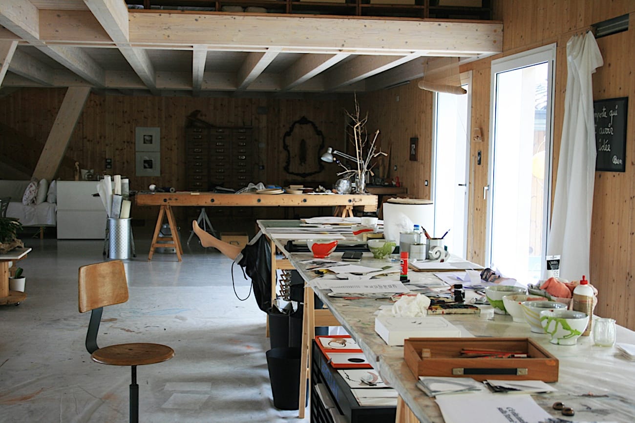 Artists Reflect on Their Studios: Tranquility and Creative Spaces