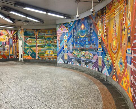 Hilma's Ghost Unveils Mystic Mural in NYC Subway