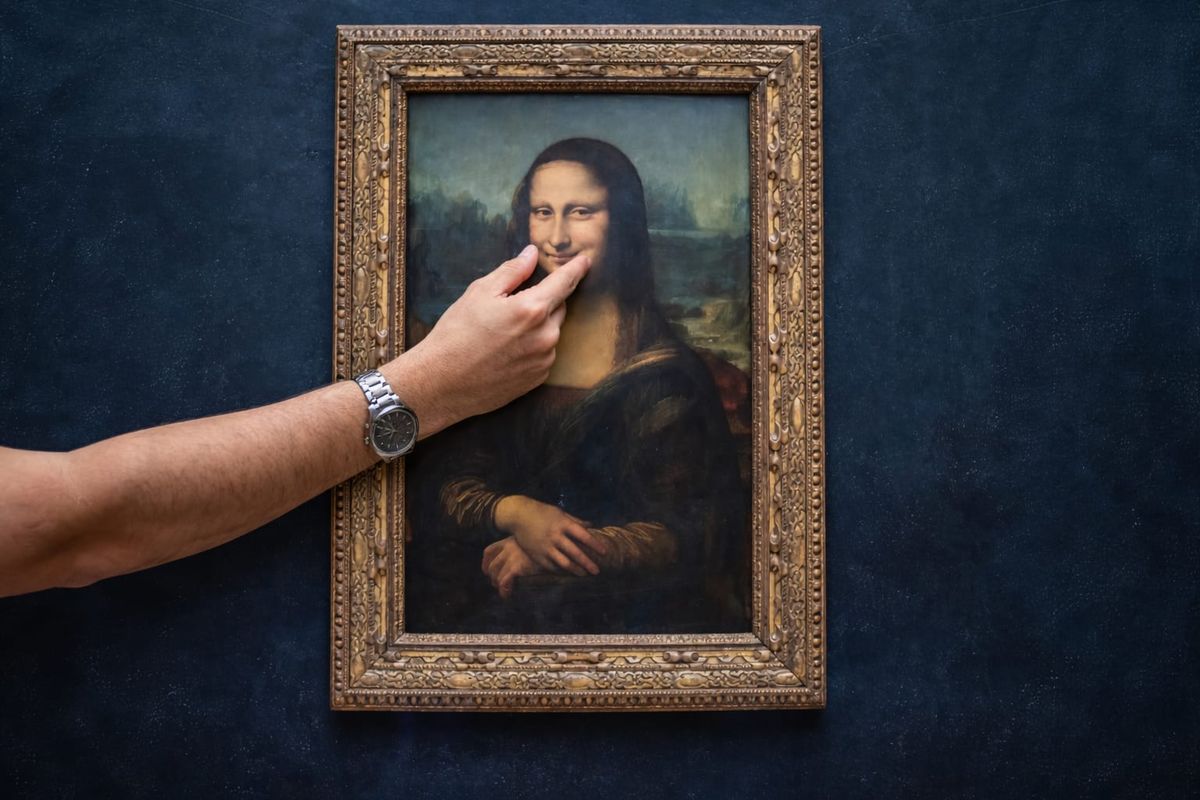 Survey Reveals Majority of Men Wish Mona Lisa Would Smile