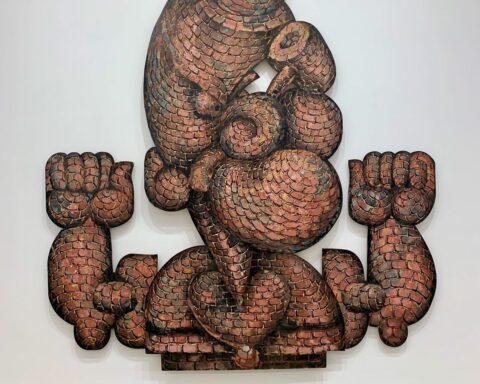 A Brick Tribute: Martin Wong's Unique Interpretation of Popeye