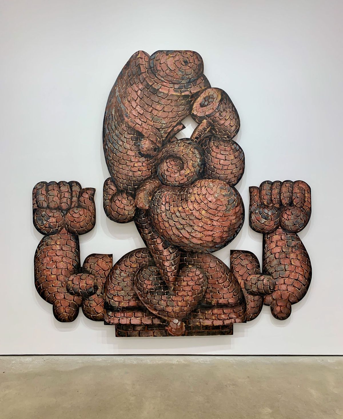 A Brick Tribute: Martin Wong's Unique Interpretation of Popeye