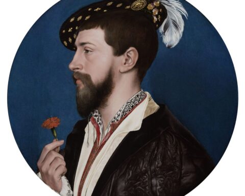 Exploring Holbein's Signature Calligraphic Style in Portraiture