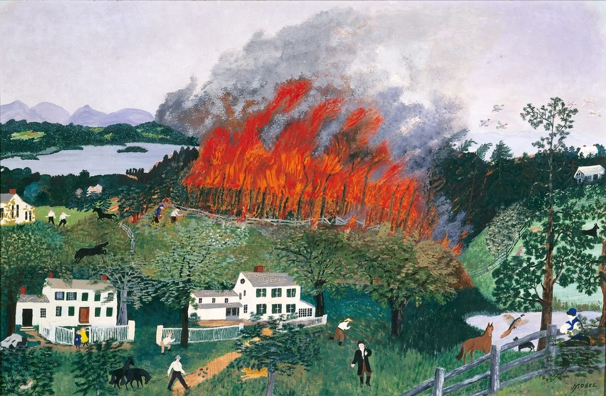 Unspoken Aspects of Grandma Moses at the Smithsonian