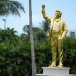 Statue of Trump Sparks Controversy Over Idolatry Comparisons