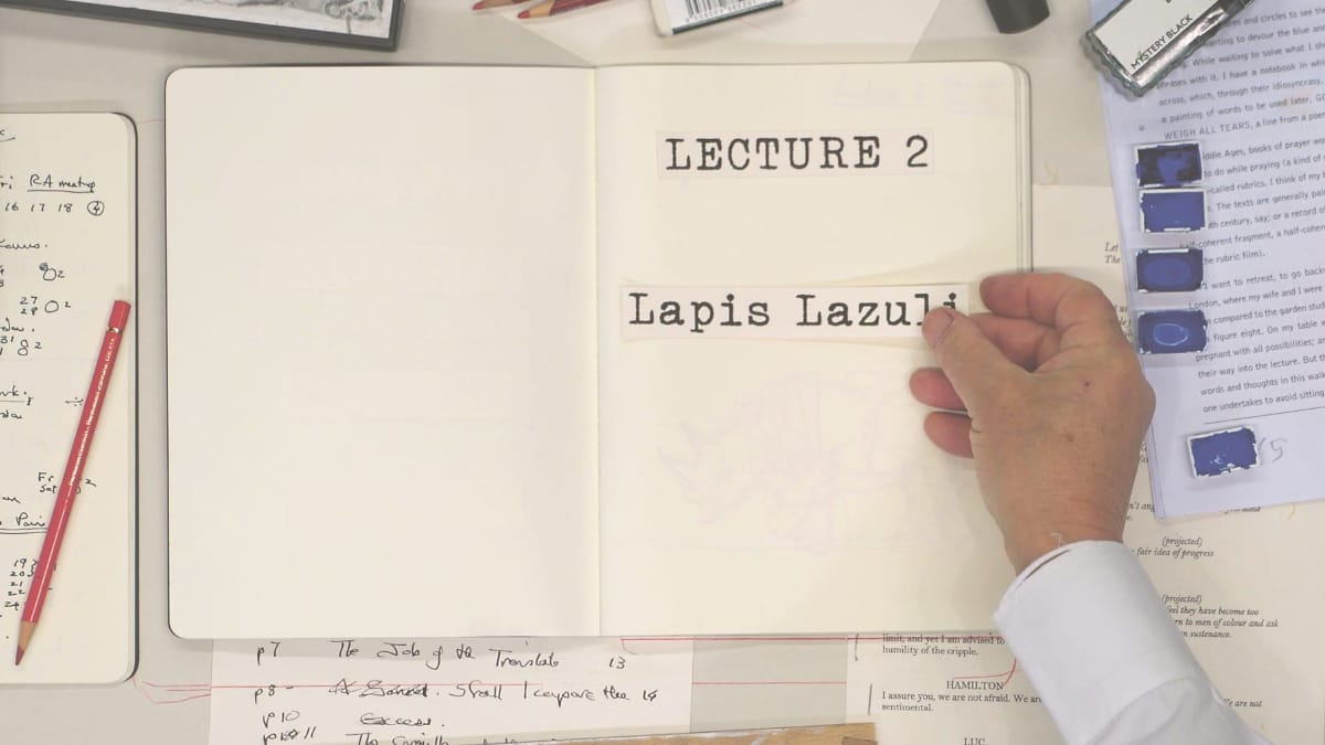 William Kentridge Explores Creativity with Lapis Blue