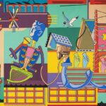 Trevor Winkfield’s Brightly Uneasy Imaginary Realms