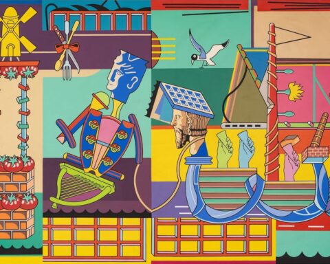 Trevor Winkfield’s Brightly Uneasy Imaginary Realms