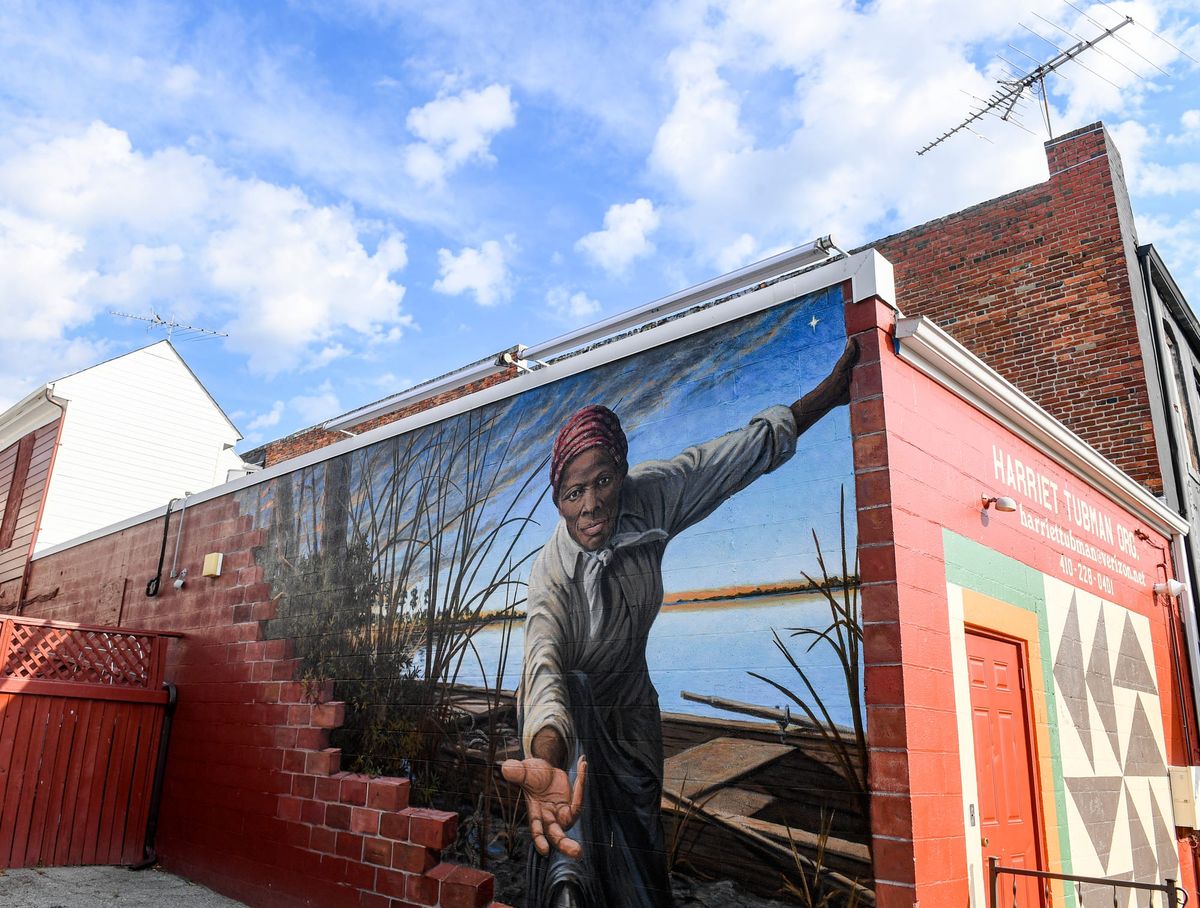 Break-In at Harriet Tubman Museum Leaves Mural Damaged
