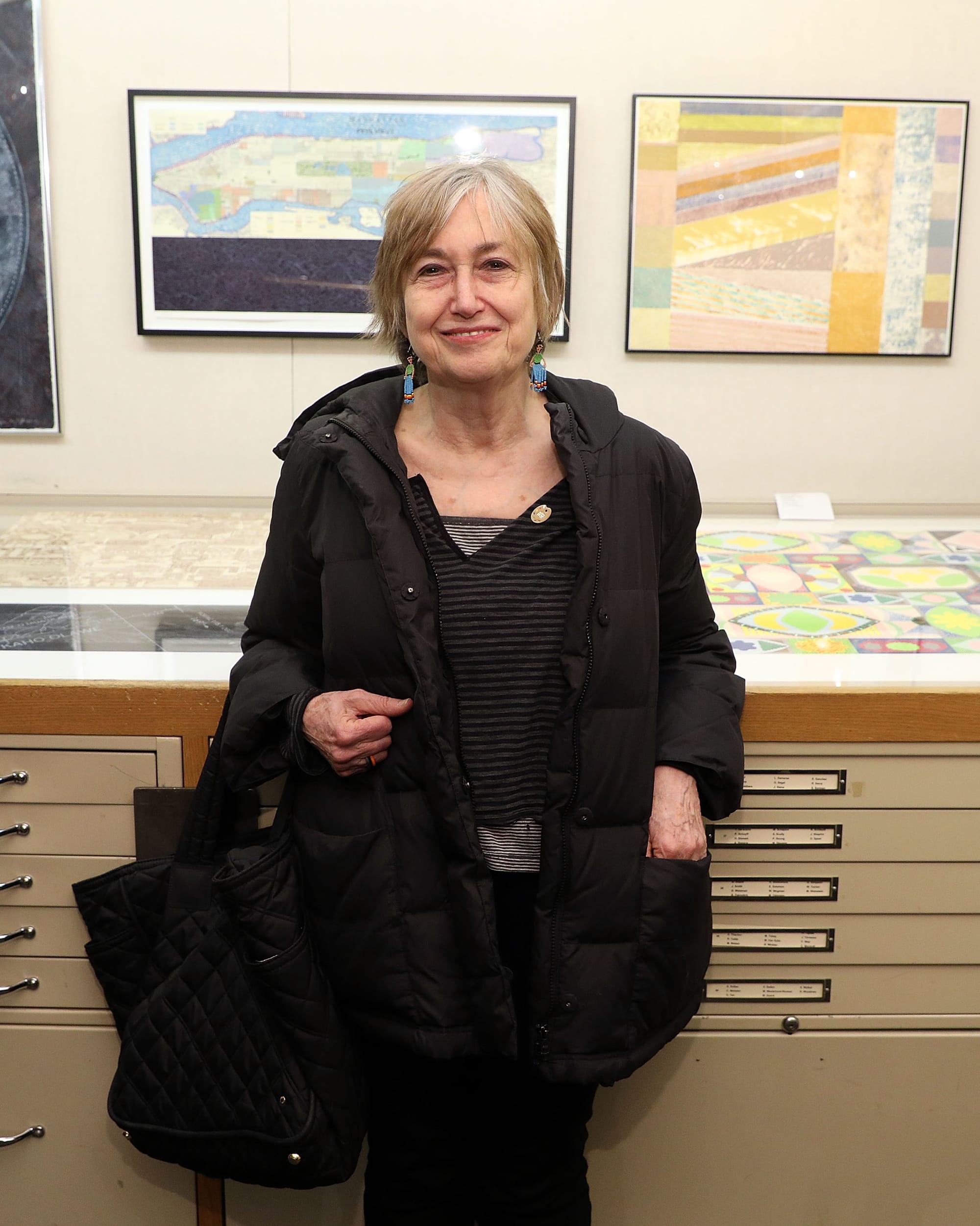 Joyce Kozloff Identifies Herself as a Founding Guerrilla Girls Member