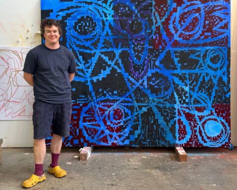 Beer With a Painter: Keltie Ferris on Presence, Painting, and the Woods
