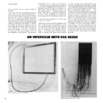 From the Archive: Eva Hesse in Conversation