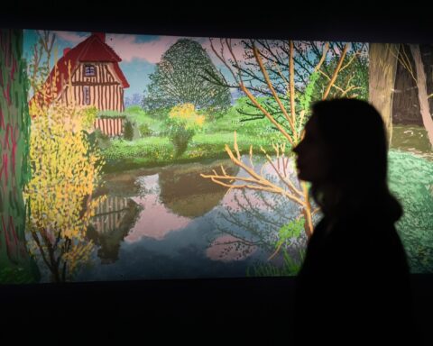David Hockney Reimagines the Bayeux Tapestry in a 300-Foot iPad Work