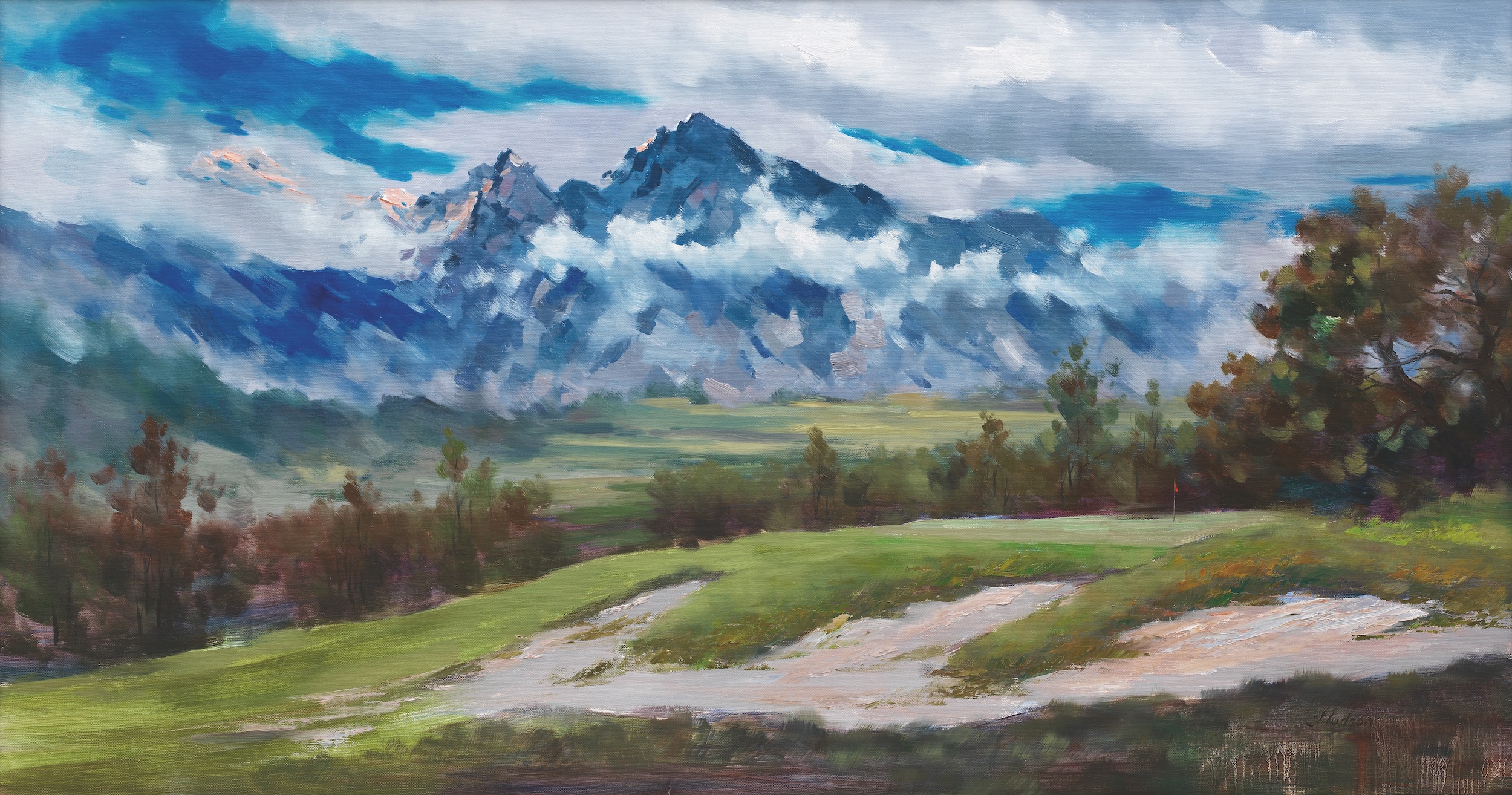 Hudson Shaoxia Zhang Reimagines the Golf Course as a Site of Fine Art