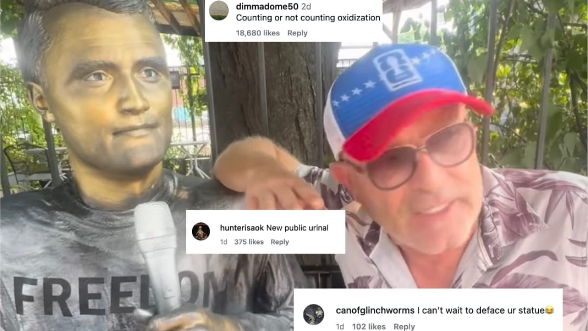 Planned Charlie Kirk Statue Draws Online Mockery