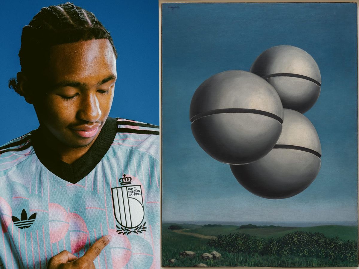 Belgium’s Magritte-Influenced Kit Reflects a Surreal Run at the World Cup