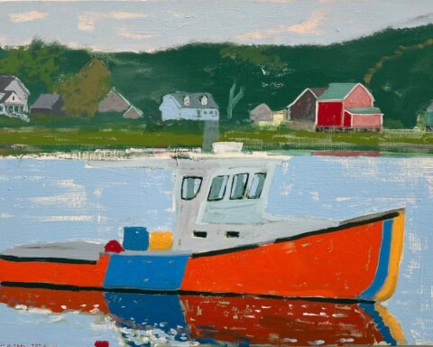 Mitchell Johnson Presents New Paintings Inspired by California, New England and Europe