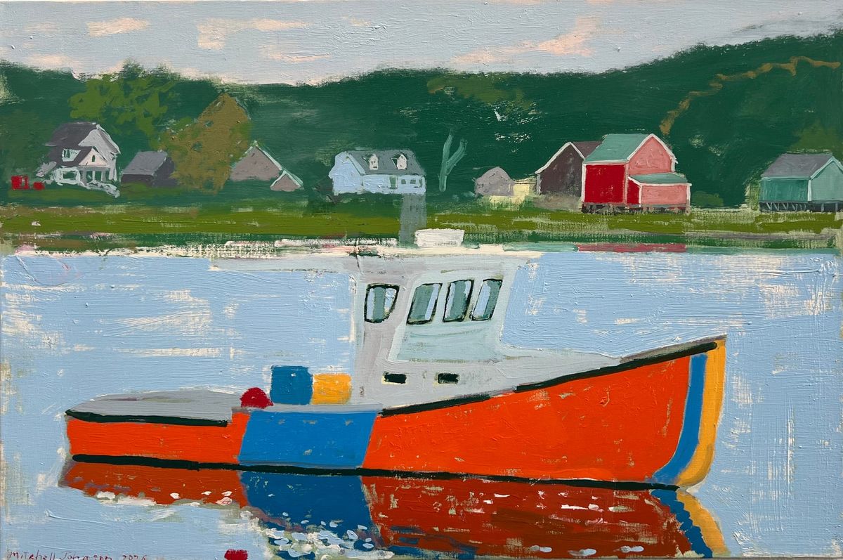 Mitchell Johnson Presents New Paintings Inspired by California, New England and Europe