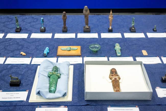 FBI Repatriates 48 Ancient Egyptian Objects in Los Angeles Ceremony