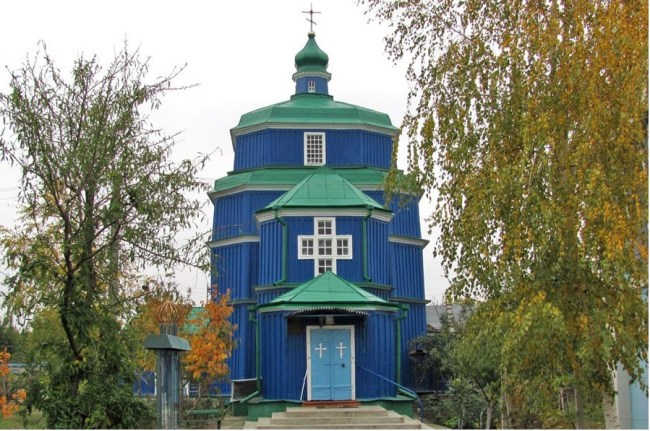 Russian Drone Strike Destroys Historic Wooden Cossack Church in Ukraine