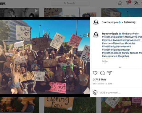 Free the Nipple: Tracing the Rise of a Hidden Movement